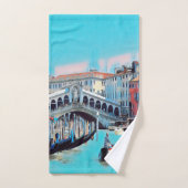 ldp VENICE - Gondeln - Rialto - Badhandtuch Set (Handtuch)