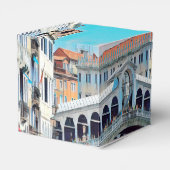 ldp VENICE - Gondeln - Rialto - Geschenkschachtel (Rückseite)