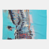 ldp VENICE - Gondeln - Rialto - Geschirrtuch (Horizontal)