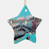 ldp VENICE - Gondeln - Rialto - Keramik Ornament (Rechts)