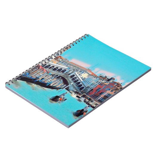 ldp VENICE - Gondeln - Rialto - Notizblock (Linke Seite)