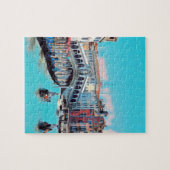 ldp VENICE - Gondeln - Rialto - Puzzle (Horizontal)