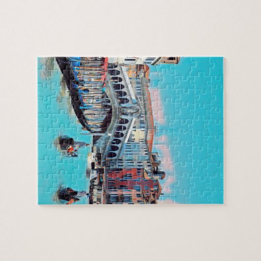 ldp VENICE - Gondeln - Rialto - Puzzle (Horizontal)