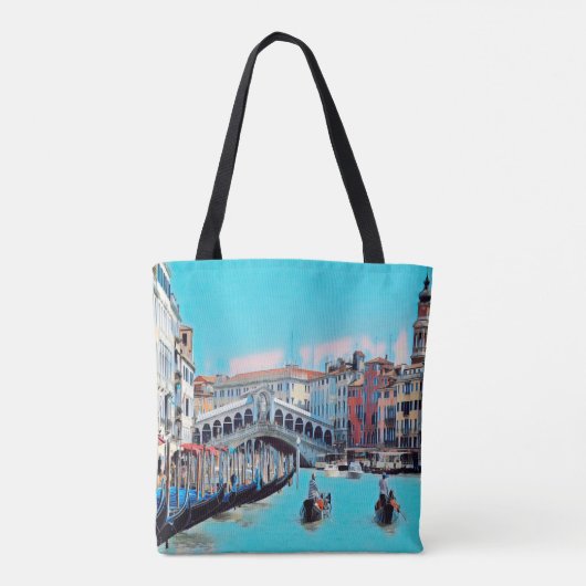 ldp VENICE - Gondeln - Rialto - Tasche (Rückseite)