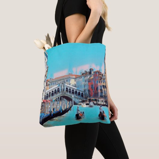 ldp VENICE - Gondeln - Rialto - Tasche (Von Nahem)