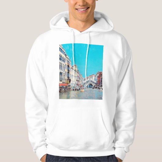 ldp VENICE - Grand Canal - Rialto Beach - Hoodie (Vorderseite)