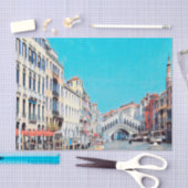 ldp VENICE - Grand Canal - Rialto Beach - Seidenpapier (Handwerk)