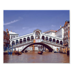 ldp Venice - RIALTO BRIDGE - Fotodruck