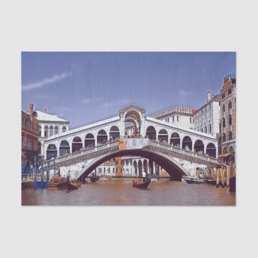 ldp Venice - RIALTO BRIDGE - Seidenpapier (Vorderseite)