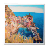 ldp VERNAZZA - Cinque Terre - Fliese (Vorderseite)