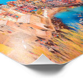 ldp VERNAZZA - Cinque Terre - Fotodruck (Ecke)