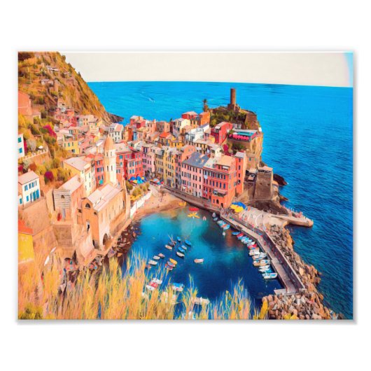 ldp VERNAZZA - Cinque Terre - Fotodruck (Vorne)