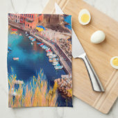ldp VERNAZZA - Cinque Terre - Geschirrtuch (Viertel Falte)
