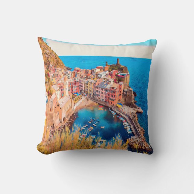 ldp VERNAZZA - Cinque Terre - Kissen (Vorderseite)