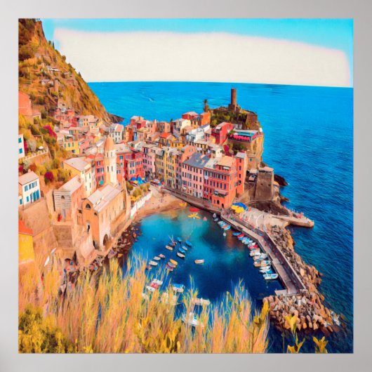ldp VERNAZZA - Cinque Terre - Poster (Vorne)
