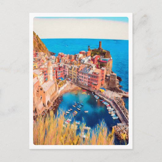 ldp VERNAZZA - Cinque Terre - Postkarte (Vorderseite)