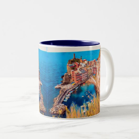 ldp VERNAZZA - Cinque Terre - Zweifarbige Tasse (VorderseiteRechts)