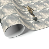 LDS Engel Moroni Geschenkpapier (Rolleneckpunkt)