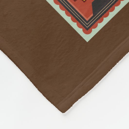 LDS Fleecedecke. D&C 4" O YE, die sich einschiffen Fleecedecke (Ecke)