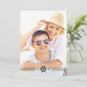 LDS HOCHZEITS-EINLADUNG | Seeleuchtturm Einladung (Stehend Vorderseite)