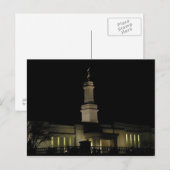 LDS-Kirche Postkarte (Vorne/Hinten)