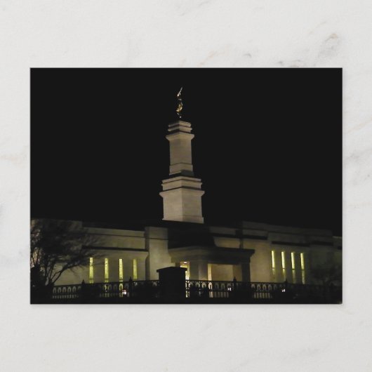 LDS-Kirche Postkarte (Vorderseite)