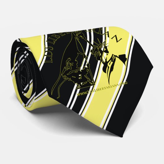 LDS Liberalist Voluntaryism Krawatte (Gerollt)