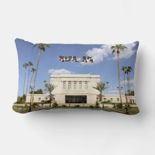 lds mesa arizona tempel mormon bild lendenkissen