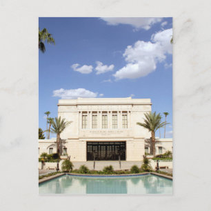 LDS Mesa Arizona Tempel Mormon Bild Postkarte