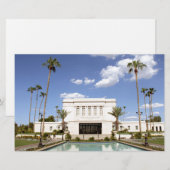 Lds mesa arizona Tempelmormonenbild Briefpapier (Vorne/Hinten)