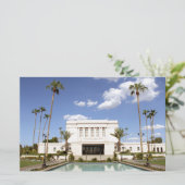 Lds mesa arizona Tempelmormonenbild Briefpapier (Stehend Vorderseite)