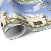Lds mesa arizona Tempelmormonenbild Geschenkpapier (Rolleneckpunkt)