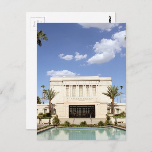 Lds mesa arizona Tempelmormonenbild Postkarte (Vorne/Hinten)