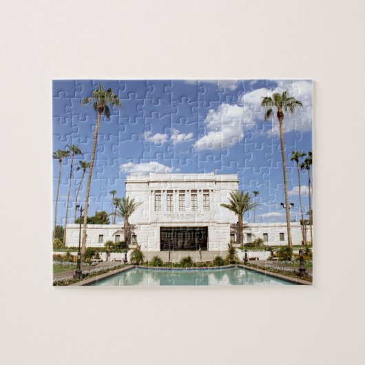 Lds mesa arizona Tempelmormonenbild Puzzle (Horizontal)