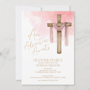 LDS Missionar geht weg Party Einladung