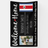 LDS Missionary Homecoming Welcome Zuhause Custom S Banner (Vertikal)