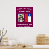 LDS Missionary Welcome Home Custom Spanish Poster (Küche)