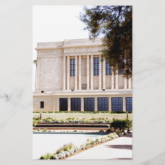 Lds mormon mesa arizona briefpapier (Vorderseite)