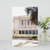 Lds mormon mesa arizona briefpapier (Stehend Vorderseite)