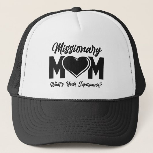 LDS Mormon Missionare Mama Trucker Hat Baseball Ca Truckerkappe (Vorderseite)