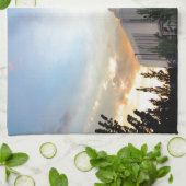 LDS mormon Oquirrh Mountain Utah Tempel Geschirrtuch (Gefaltet)