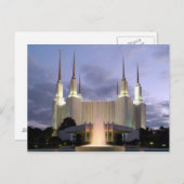 LDS POSTKARTE (Vorne/Hinten)