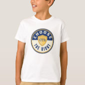 LDS Primärer CTR Wählen Sie den rechten Hemdbläsch T-Shirt (Vorderseite)