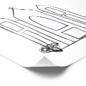 LDS Salt Lake City Tempel Fotodruck (Ecke)