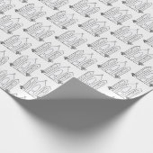 LDS Salt Lake City Tempel Geschenkpapier (Ecke)