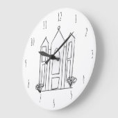 LDS Salt Lake City Tempel Große Wanduhr (Winkel)
