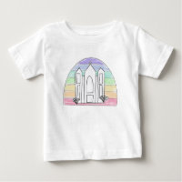 LDS Salt Lake City Tempel Regenbogen Sonnenunterga