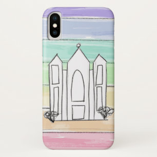 LDS Salt Lake City Tempel Regenbogen Sonnenunterga Case-Mate iPhone Hülle