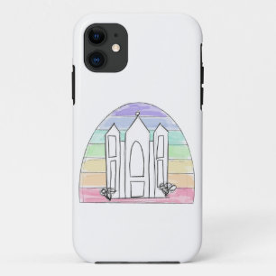 LDS Salt Lake City Tempel Regenbogenmormon Case-Mate iPhone Hülle