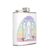 LDS Salt Lake City Tempel Regenbogenmormon Flachmann (Rechts)